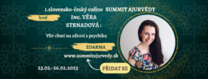 1. online summit ájurvédy 23. - 26.2.2023